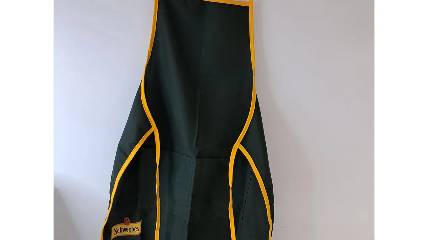 Schweppes Drink Brand Green Apron