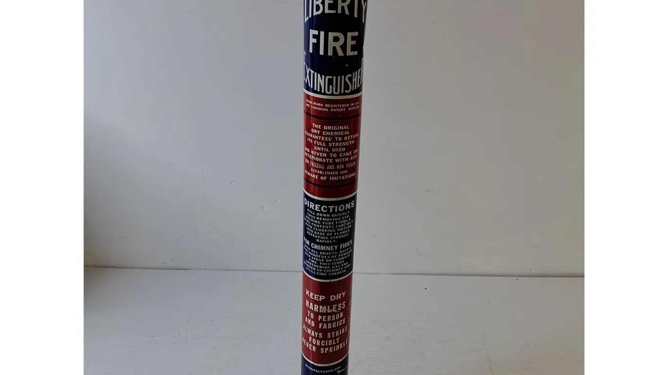 Vintage Fire Extinguisher Sealed, Pickup Only