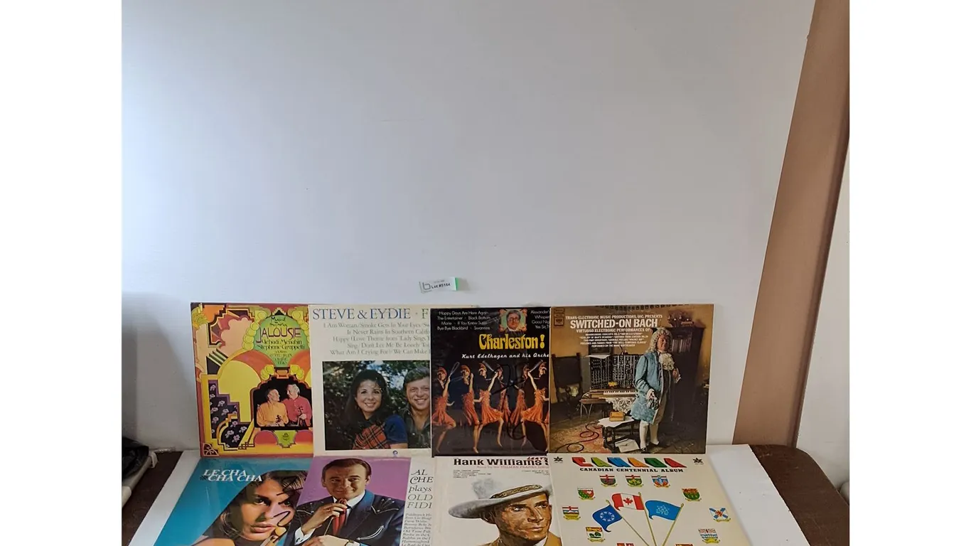 (15+) Vinyl Records, The Emeralds, Tillman Franks Singers, Ron Paxton, Buck Davis