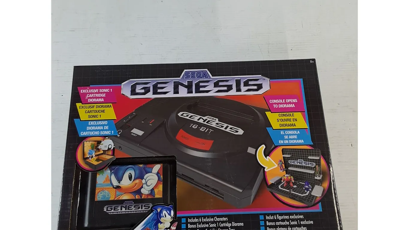 Sega Genesis Supervillain Diorama Set with Exclusive Sonic 1 Diorama Set Sealed