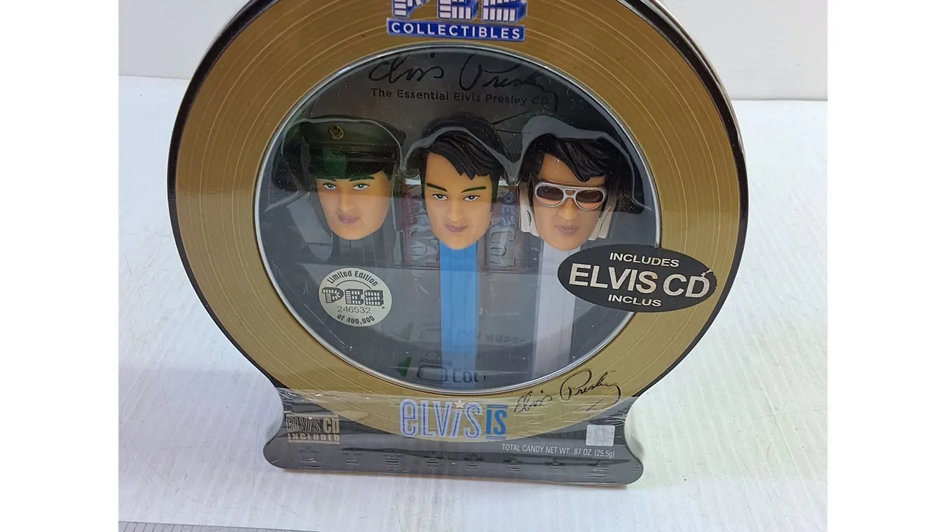 Limited Edition Elvis Pez Dispensers