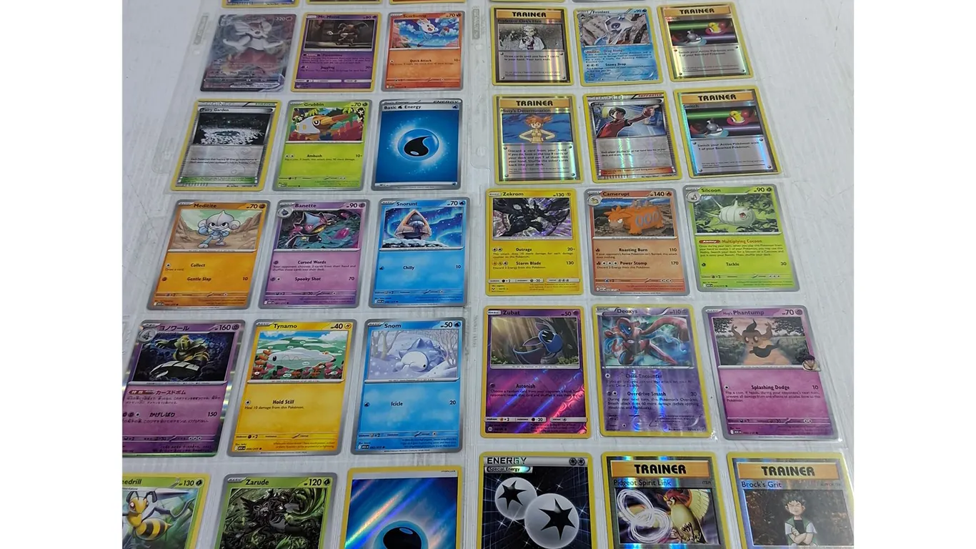 Assorted Pokémon Cards - Holos, Reprints, Basic - Cannot Authenticate