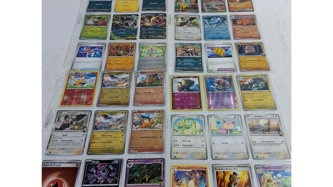 Assorted Pokémon Cards - Holos, Full Art, Basic - Cannot Authenticate
