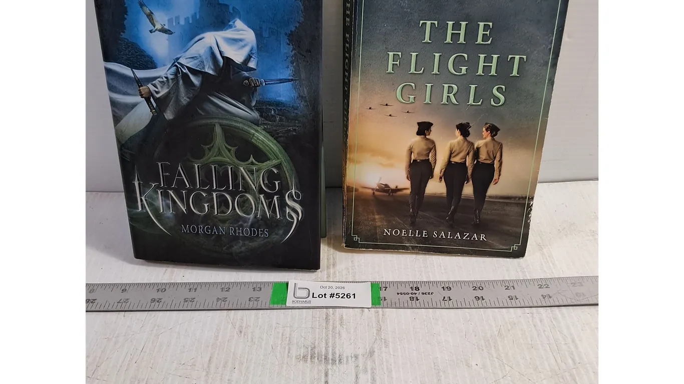 (2) Books: Falling Kingdoms and The Flight Girls