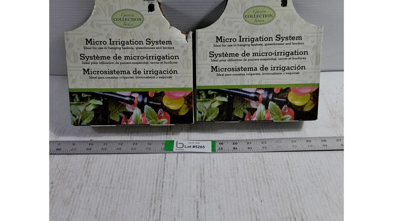 (2) Micro irrigation Systems-appear unused