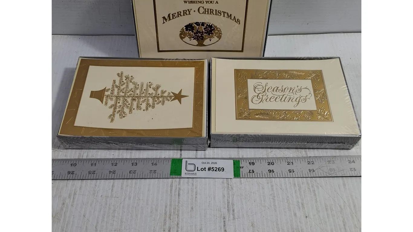 (3) Boxes of Christmas Cards (sealed)