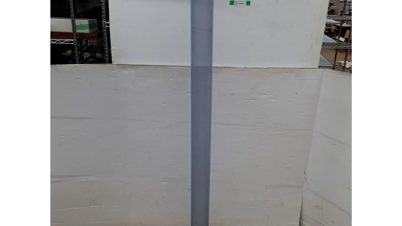 *Acrylic Pipe - 75" Tall - Inside Diameter 4", Pickup Only