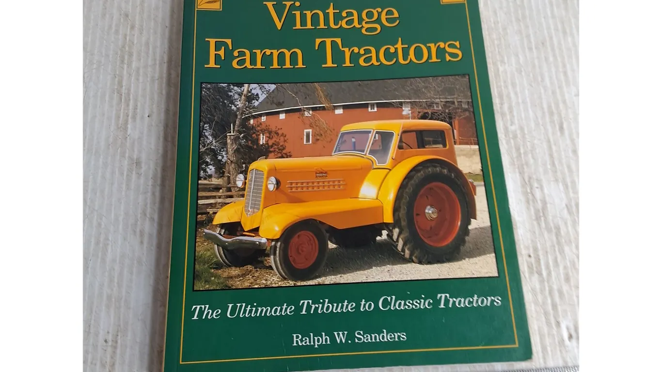 Vintage Farm Tractors Book