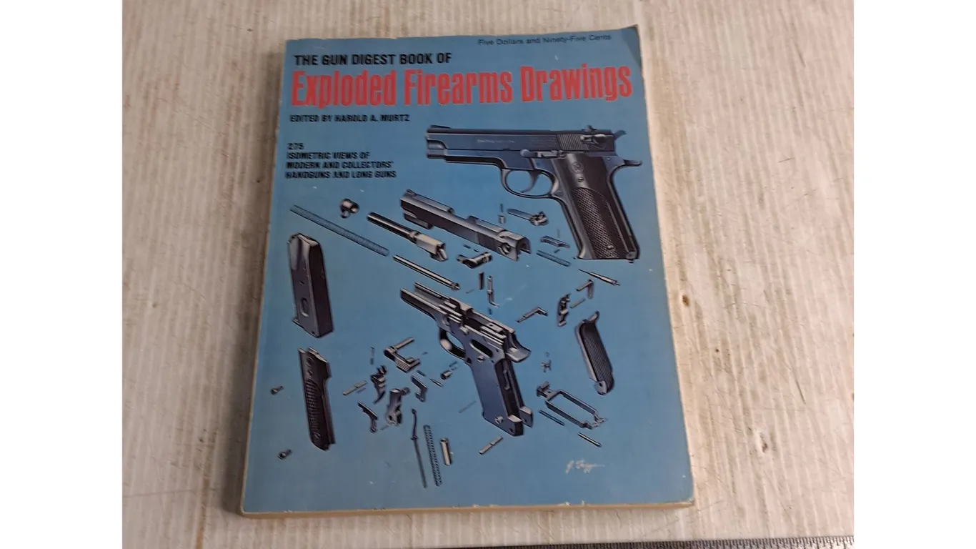 Gun Digest "Exploded Firearms Drawings" Book