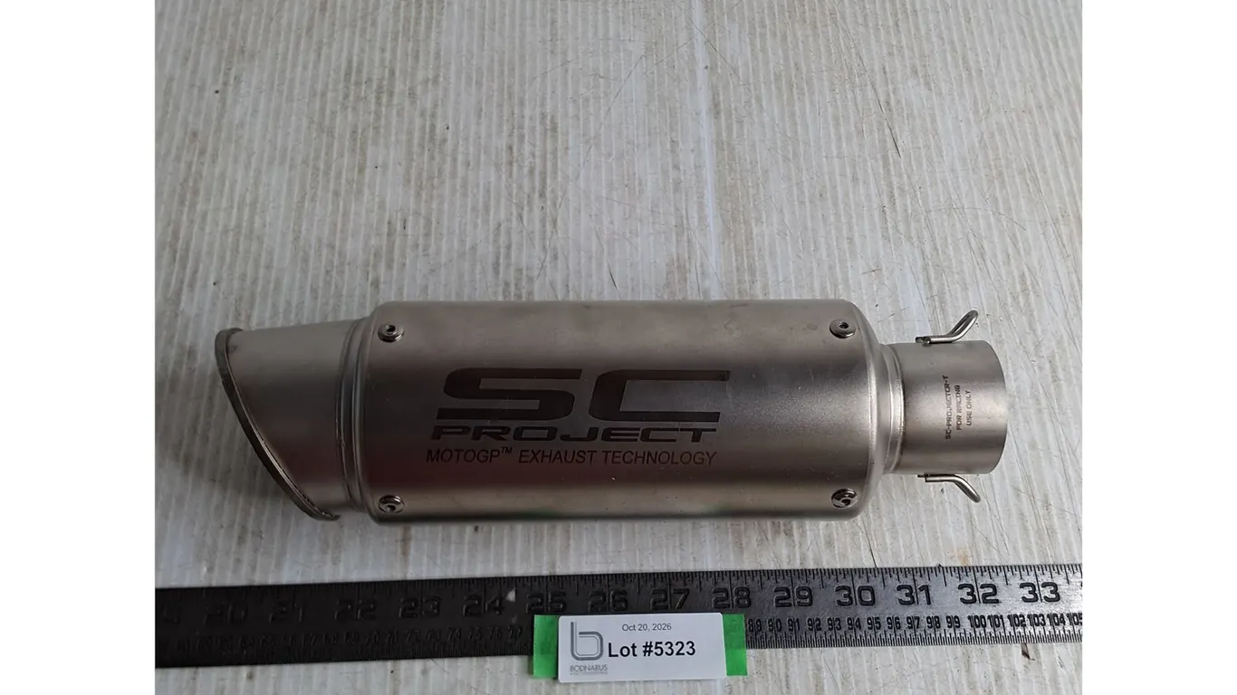 SC Project Moto GP Motorcycle Exhaust Resonator