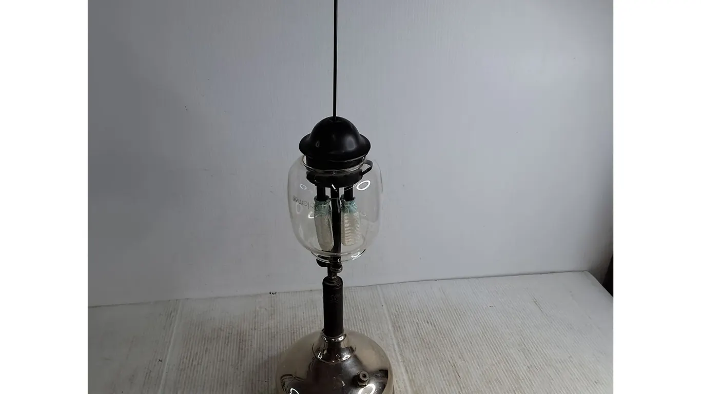 Vintage Coleman Oil Lamp - 30" High - Pickup Preferred