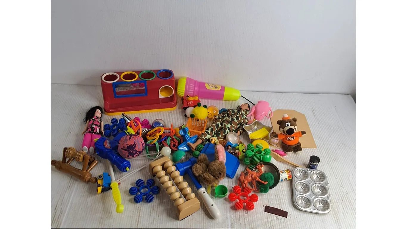 Random Assorted Toys & Action Figures, Massagers