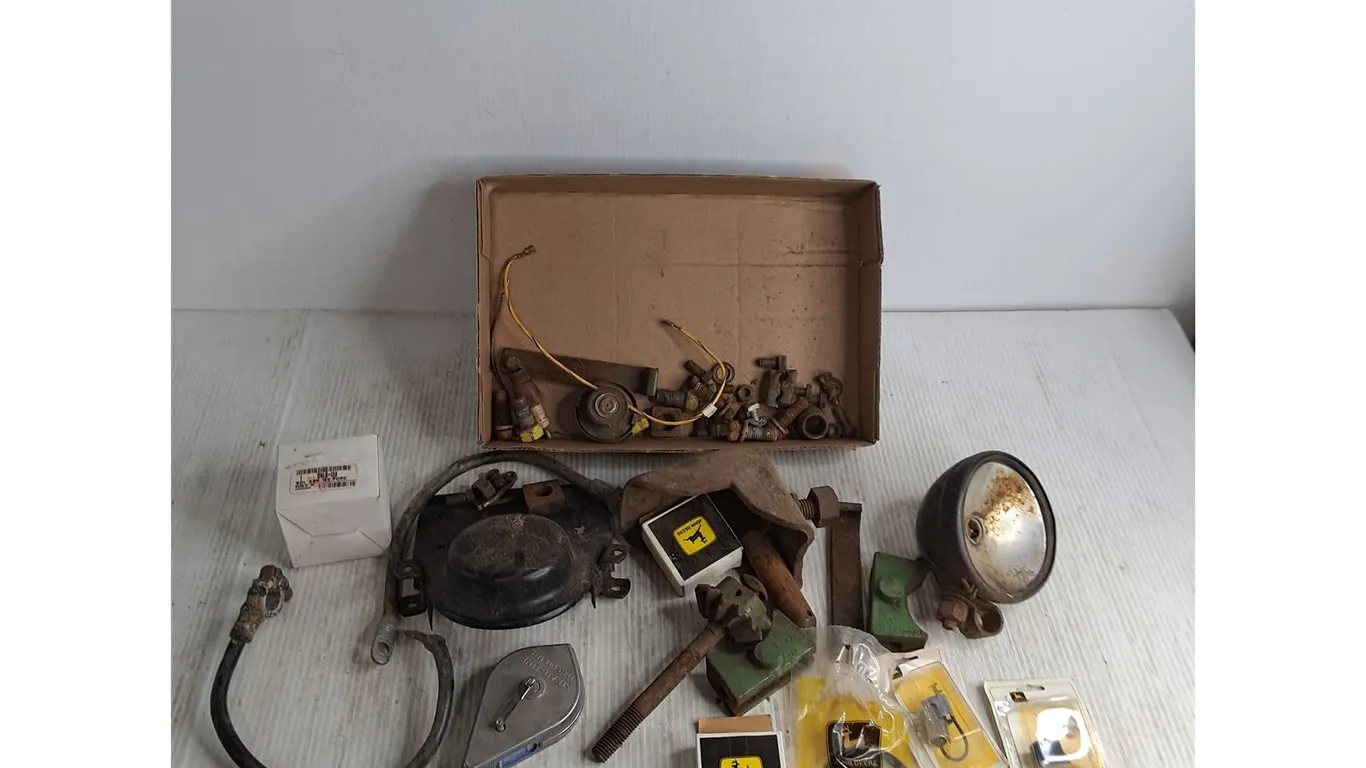 Assorted Tractor Parts & Hardware, Chalk Line