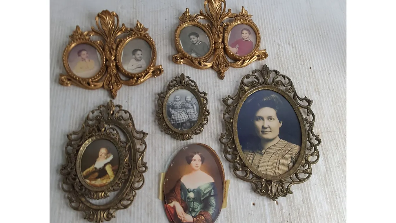 Ornate Vintage Photo Frames