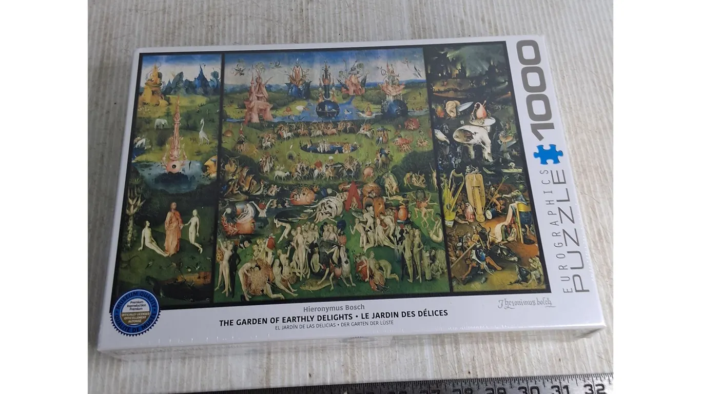 Sealed Eurographics 1000 Piece Jigsaw Puzzle