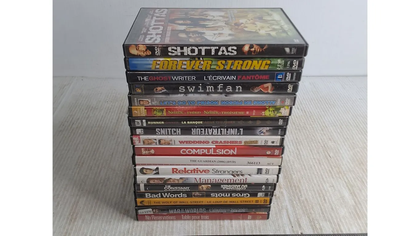 (18) DVD Movies - The Constant Gardener, Shrek Third, The Ghost Writer