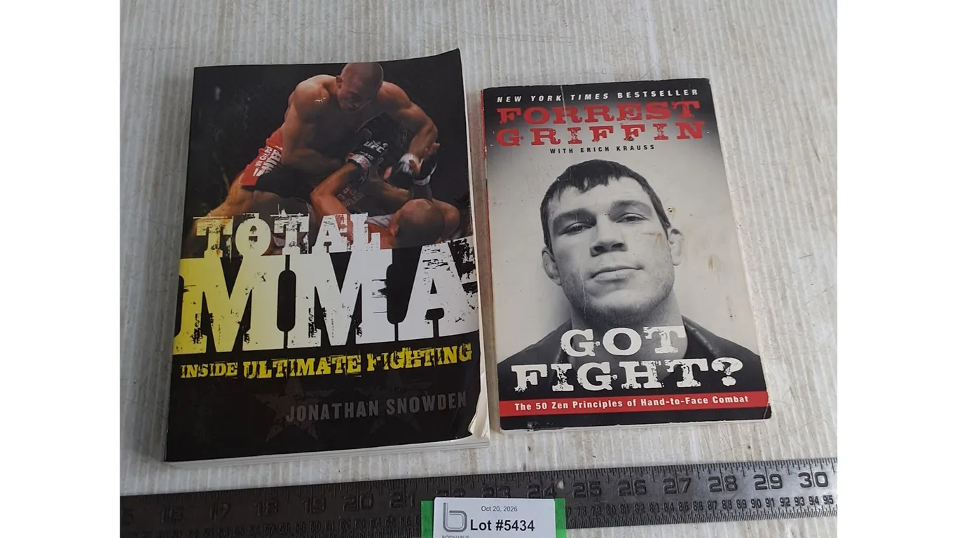 (2) Mixed Martial Arts Books - Total MMA & Got Fight?