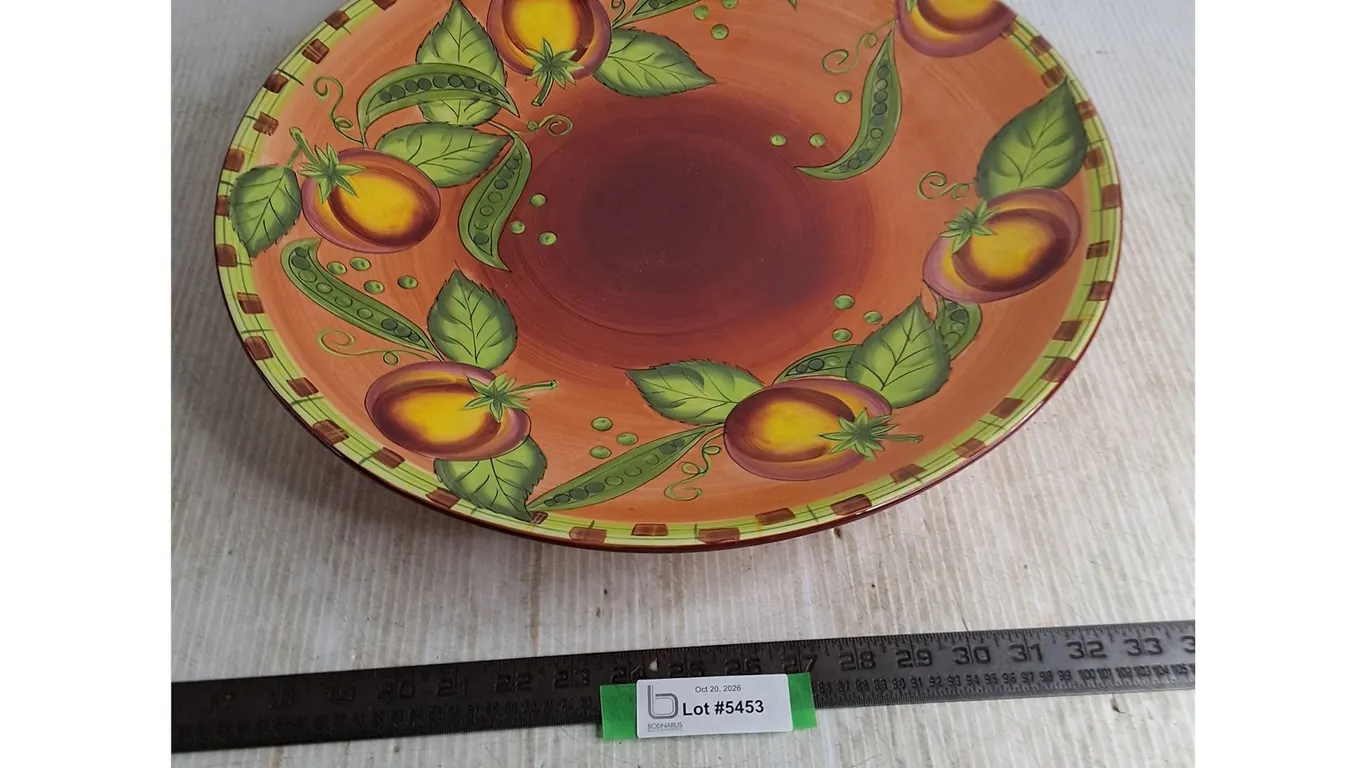 Gates Ware Ceramic 18.5" Serving Platter