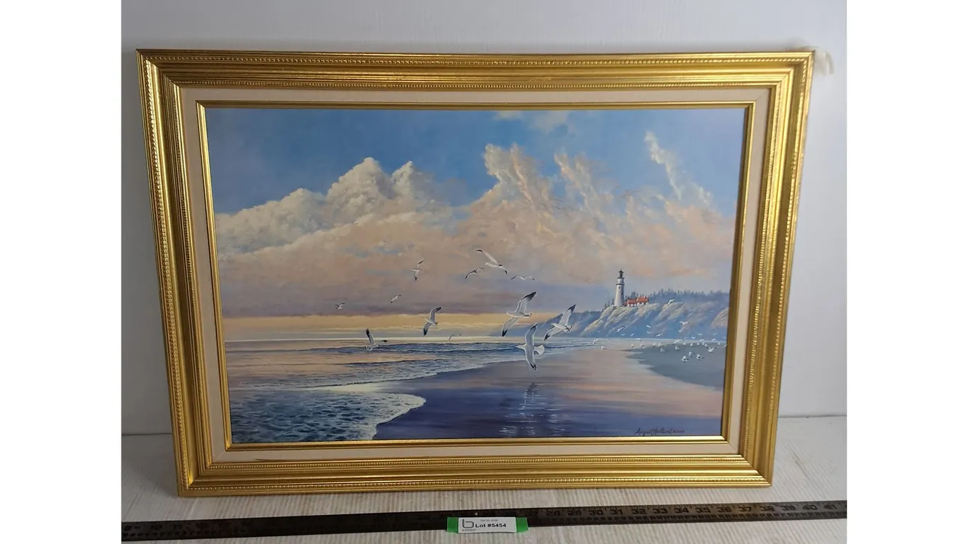 Wood Framed Wall Decor - 28.5" x 20.5", Pickup Only