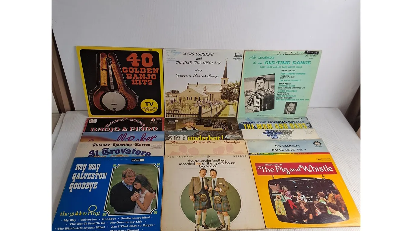 (15) Records - Banjo Hits, Mom & Dads, Al Trovatore