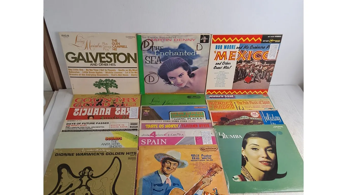 (17) Records - Glen Campbell, La Rumba, Dionne Warwick