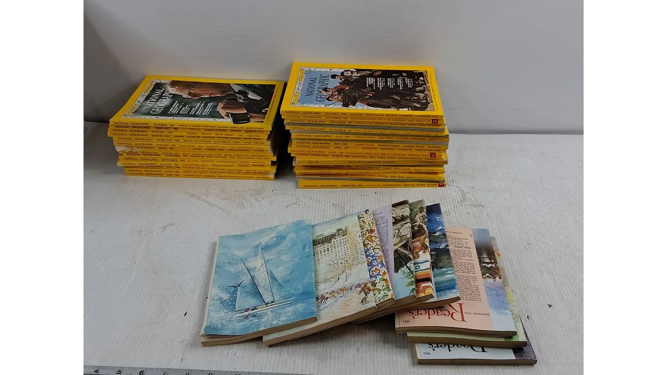 National Geographic & Reader's Digest MagazinesMagazines