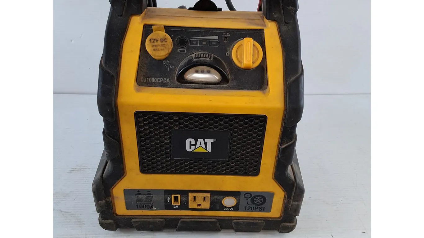 CAT 3-in-1 Portable Power Station, Jump Starter, Air Compressor Unit Tested As-Is, Pickup Only