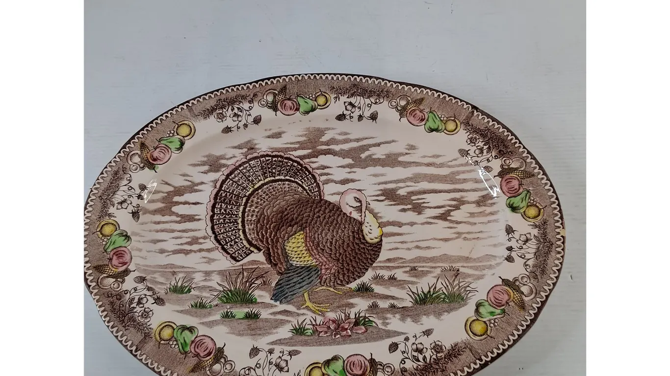 Metal Turkey Platter