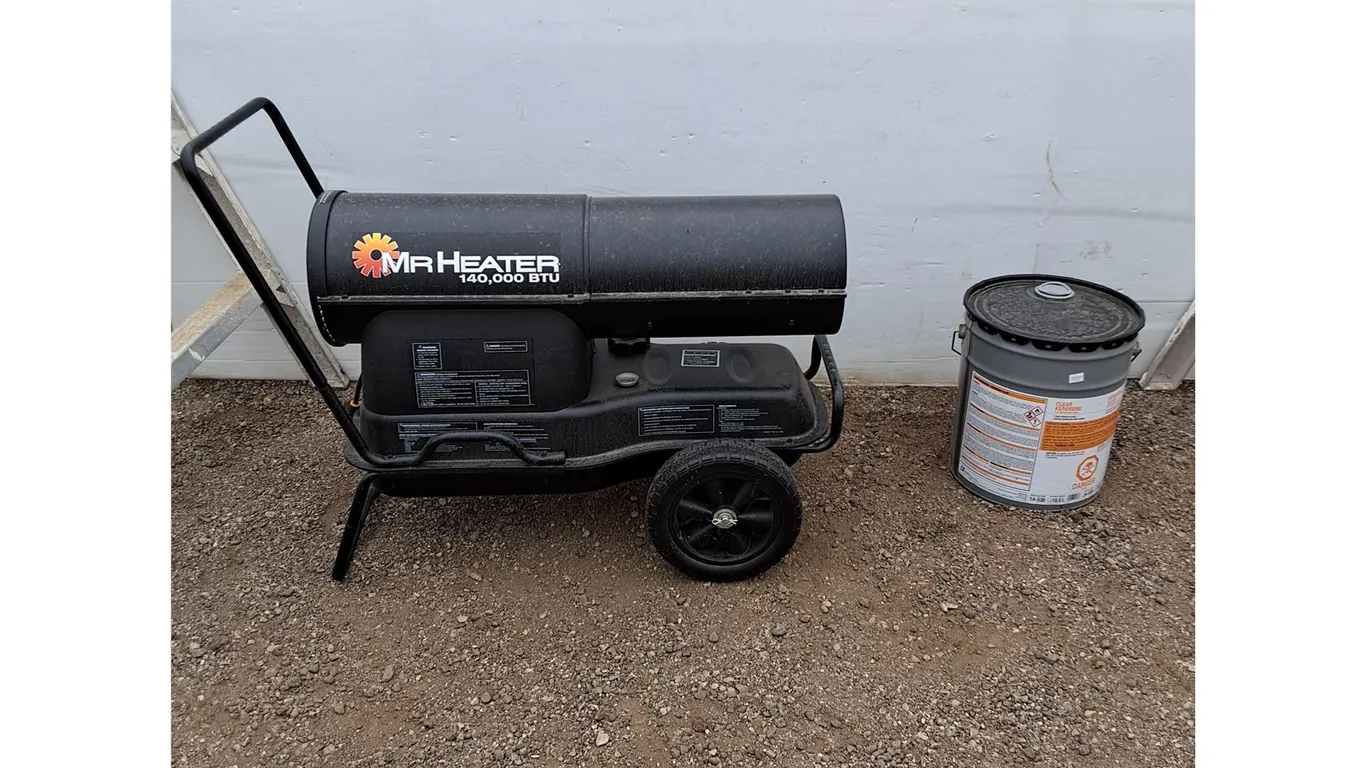**Mr. Heater 140,000 BTU Heater - Bucket of Clear Kerosene - Cannot Ship