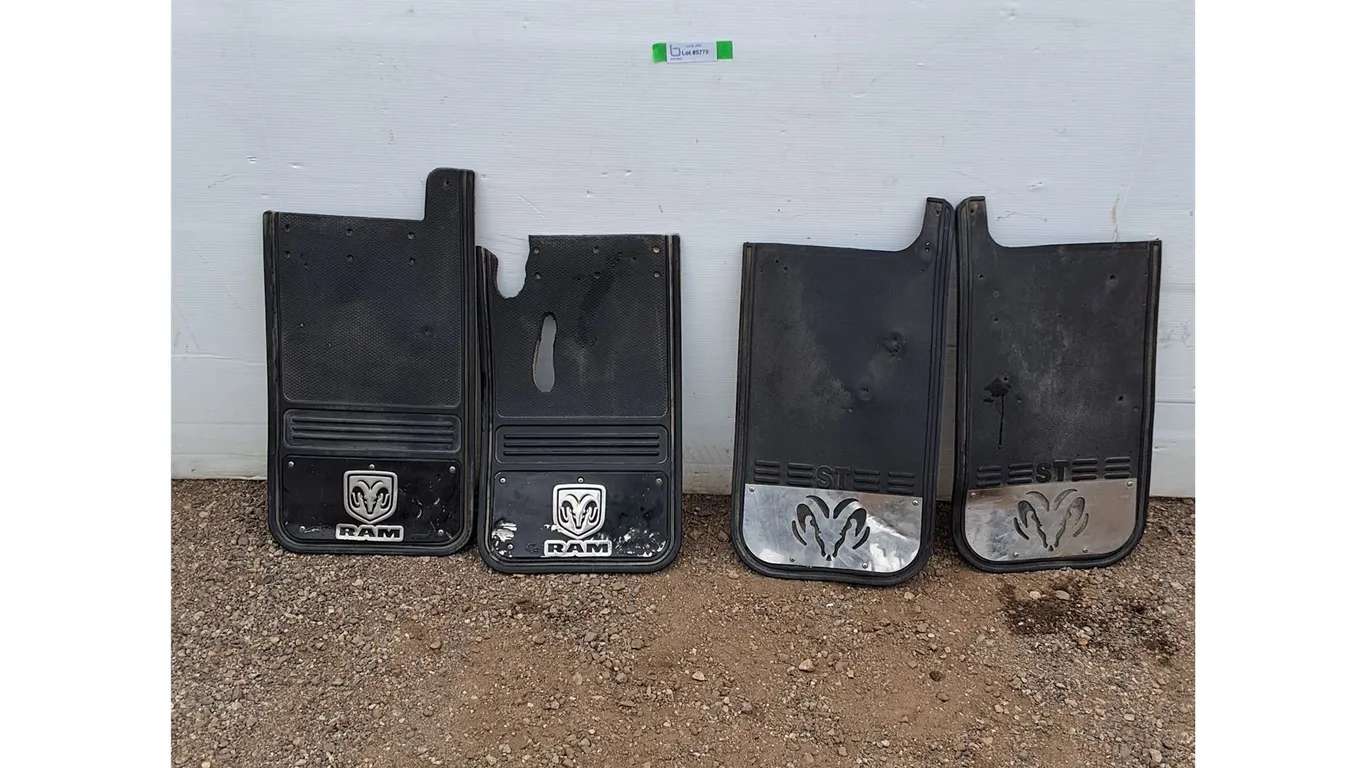 ** (4) Ram Truck Mud Flaps (23x12")