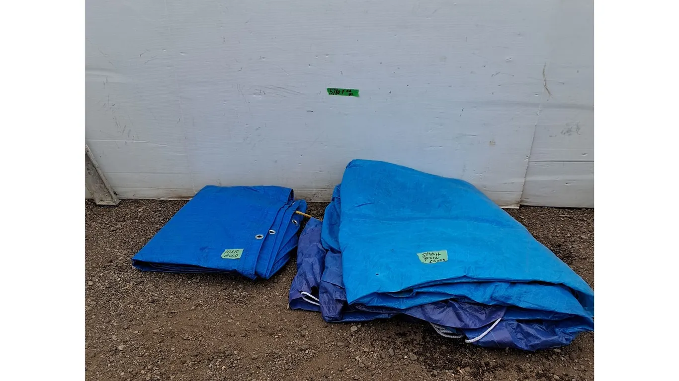 **10x10" Tarp - Small Pool Cover, Pickup Only