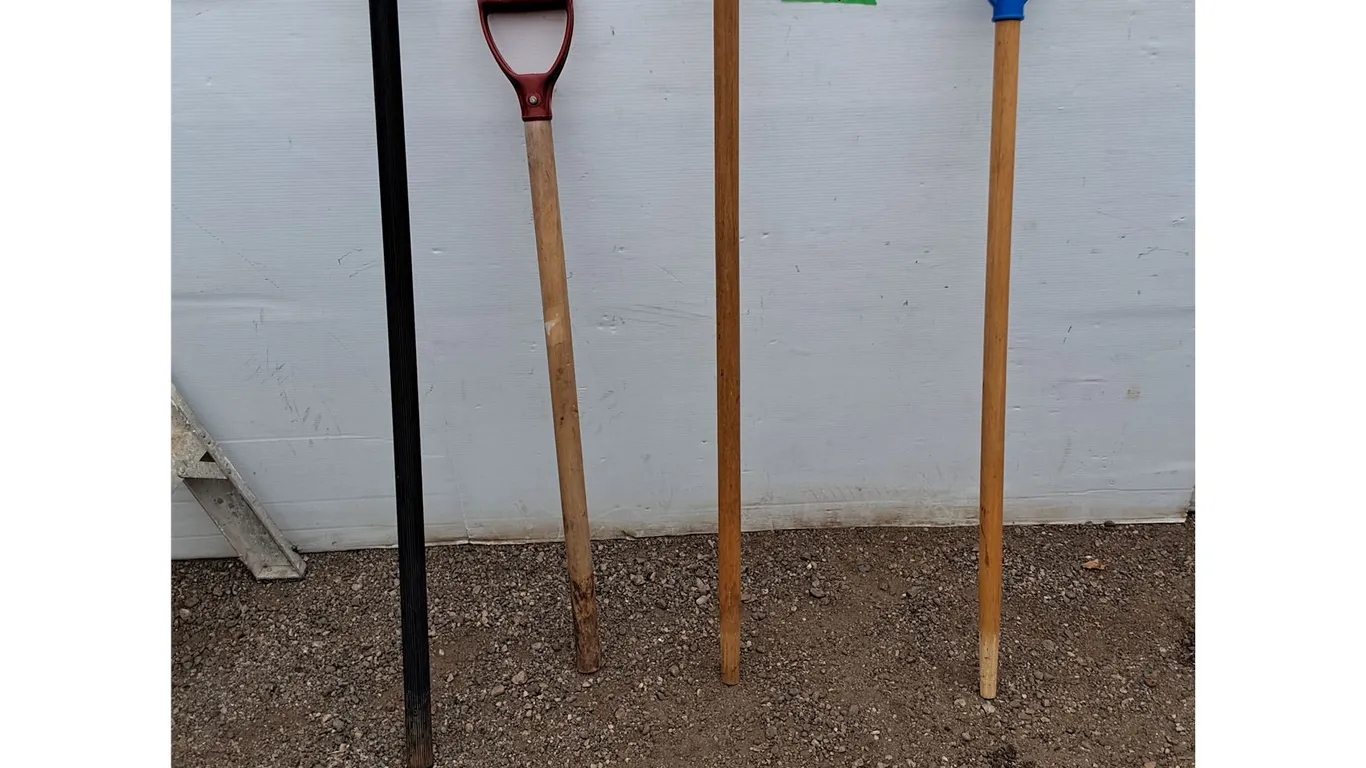 **(4) Tool Handles, Pickup Only