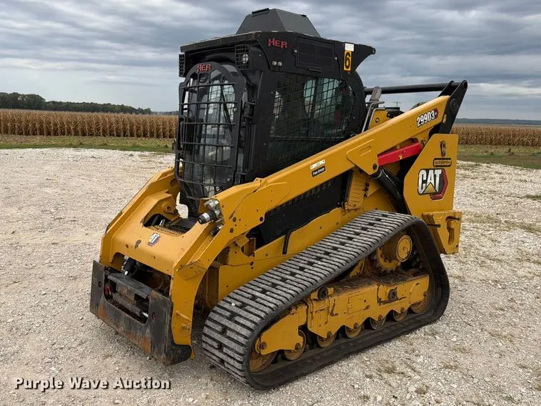 2020 Caterpillar 299D3 XE tracked skid steer loader
