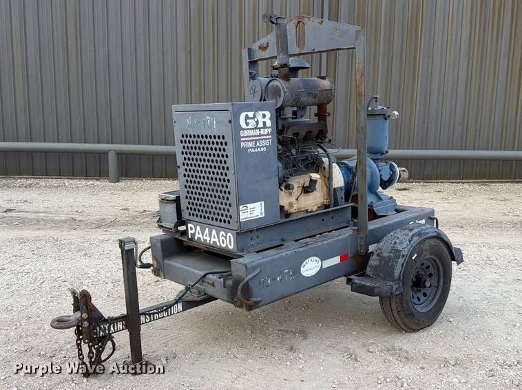 Grumman-Rupp Prime Assist PA4A60 water pump