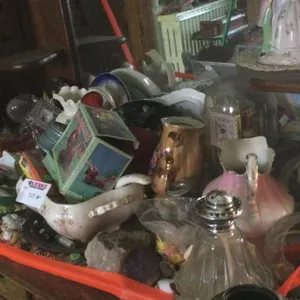 Top (2) Shelves of Hutch