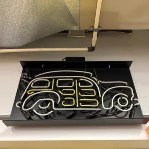 Neon Car Sign