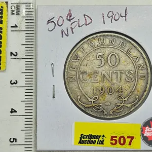Newfoundland Fifty Cent 1904H
