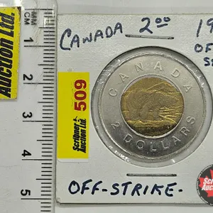 Canada $2 Toonie 1996 (Off-Strike)