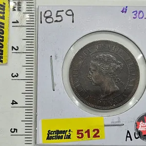 Canada Large Cent 1859