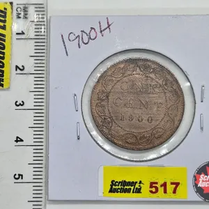 Canada Large Cent 1900H