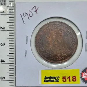 Canada Large Cent 1907