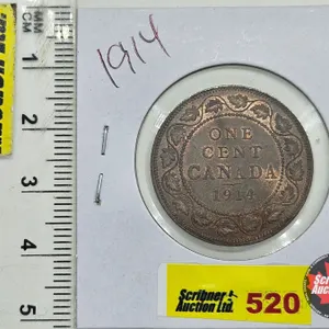 Canada Large Cent 1914