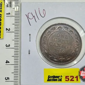 Canada Large Cent 1916