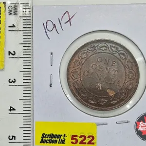 Canada Large Cent 1917