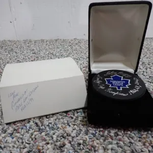 Autographed Puck