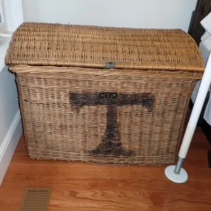 Large Wicker Chest