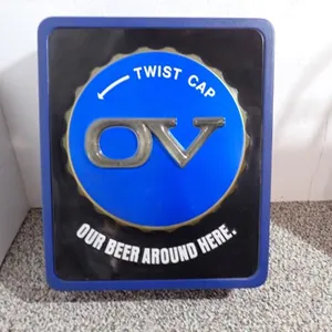 OV Beer Advertising Sign