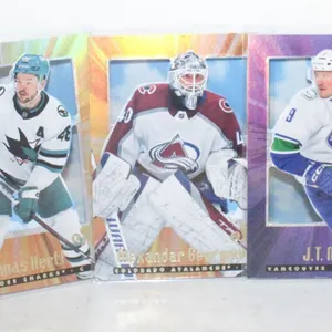 5 SKYBOX E-X 2000 HOCKEY INSERT CARDS