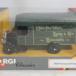 CORGI DIECAST 1929 THORNYCROFT VAN