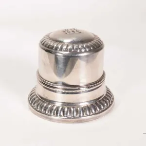 Vintage Birks sterling silver ring box